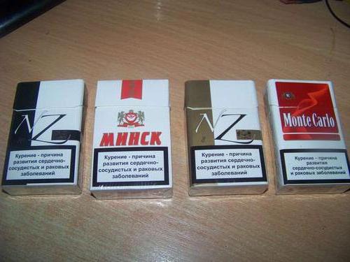 Белорусские сигареты в России